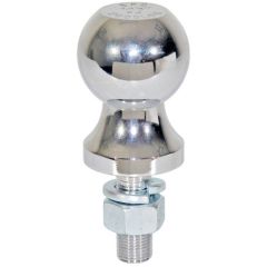 Buyers 1-7/8" Zinc Hitch Ball (2000lb) (1" x 2-1/8" Shank)